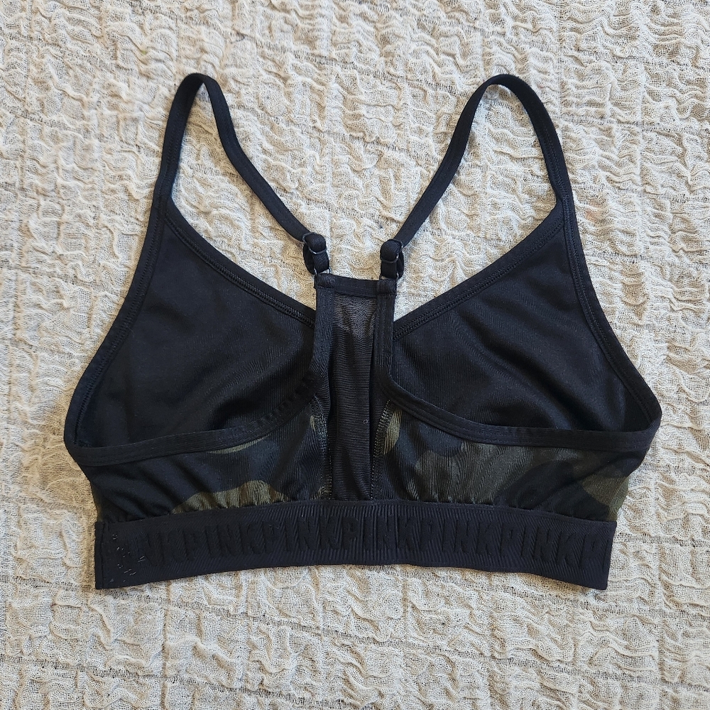 PINK Victoria's Secret Ultimate Camo Sports Bra Medium - Picture 2 of 7